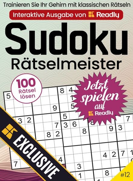 Sudoku-Ratselmeister – 1 Februar 2025 Cover