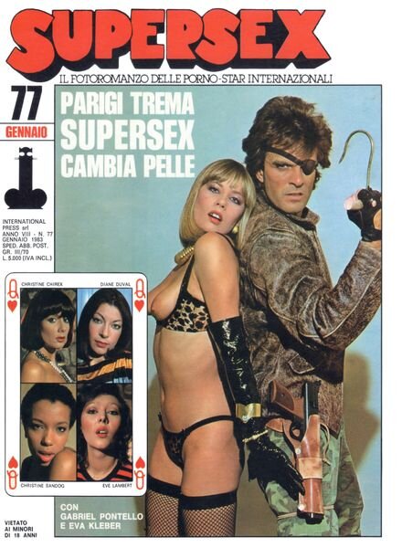 Supersex – N 77 Gennaio 1983 Cover