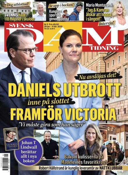 Svensk Damtidning – 29 Januari 2025 Cover