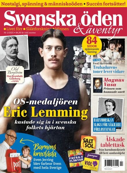 Svenska Oden & Aventyr – Januari 2025 Cover
