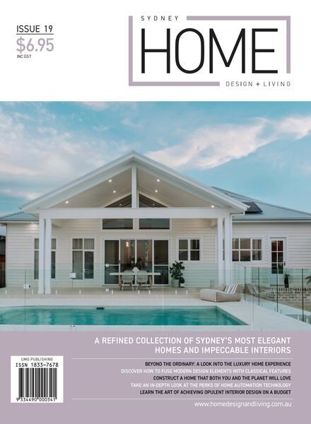 Sydney Home Design + Living – Issue 19 2025 Cover
