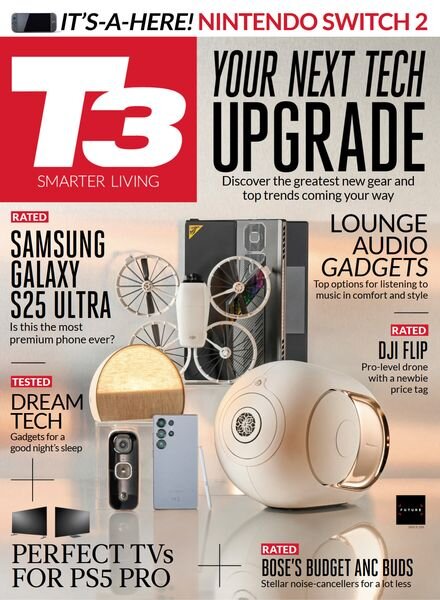 T3 UK – March 2025 Cover