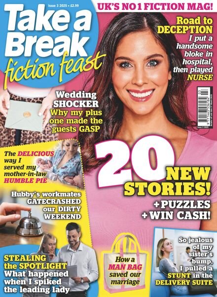 Take a Break Fiction Feast – March 2025 Cover