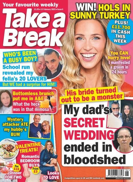 Take a Break Weekly – 6 February 2025 Cover