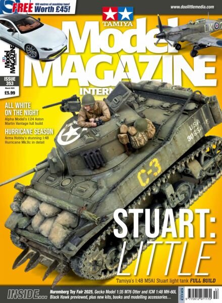 Tamiya Model Magazine – March 2025 Cover