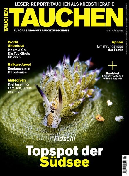 Tauchen – Marz 2025 Cover