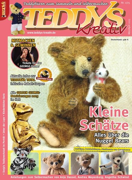 Teddys Kreativ – Marz-April 2025 Cover