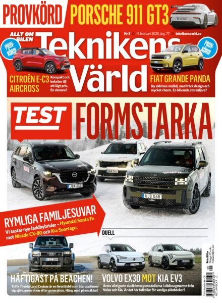 Teknikens varld – 19 Februari 2025 Cover
