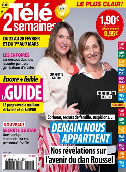 Tele 2 Semaines – 22 Fevrier 2025 Cover
