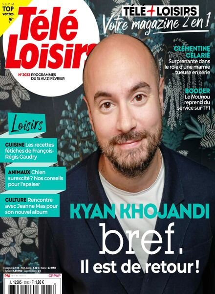 Tele Loisirs – 10 Fevrier 2025 Cover