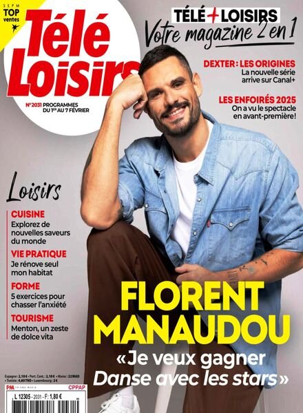 Tele Loisirs – 27 Janvier 2025 Cover