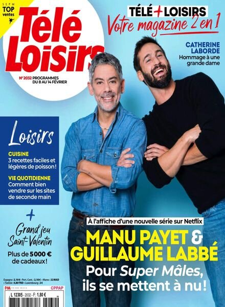 Tele Loisirs – 4 Fevrier 2025 Cover