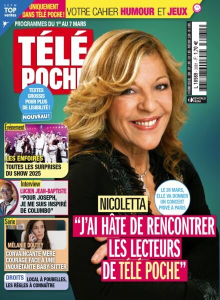 Tele Poche – 24 Fevrier 2025 Cover