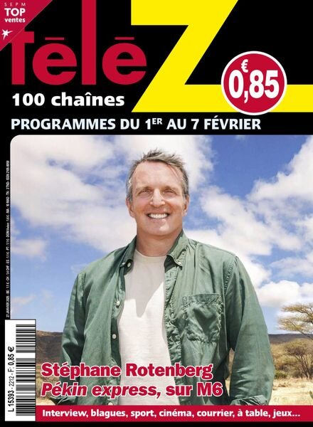 Tele Z – 27 Janvier 2025 Cover