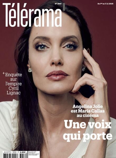 Telerama Magazine – 29 Janvier 2025 Cover