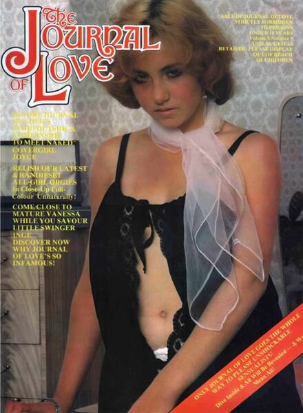 The Journal of Love – Volume 5 Number 5 1982 Cover