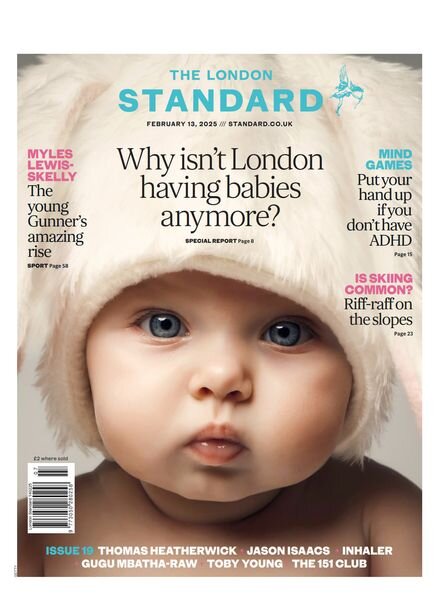 The London Standard – 13 February 2025 Cover