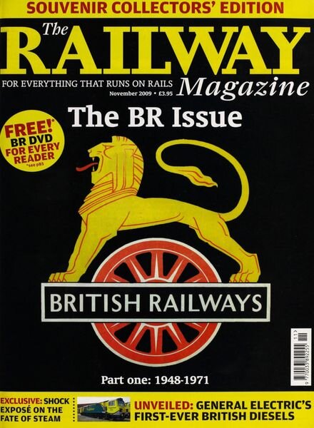 The Railway Magazine – November 2009 Cover