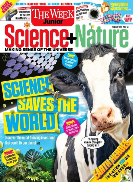 The Week Junior Science+Nature UK – February 2025 Cover