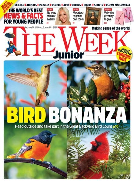 The Week Junior USA – February 14 2025 Cover