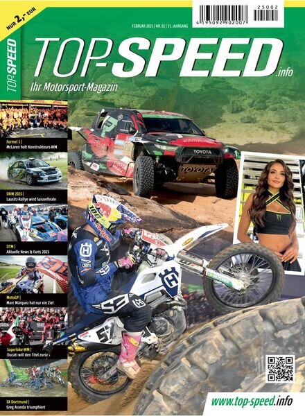 Top-Speed – Februar 2025 Cover