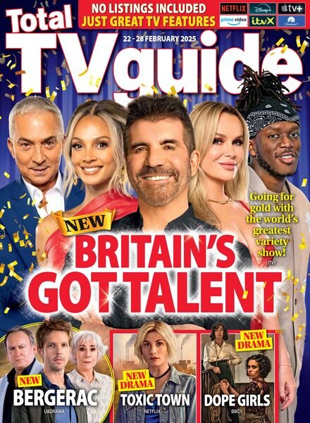 Total TV Guide – 22 February 2025 Cover