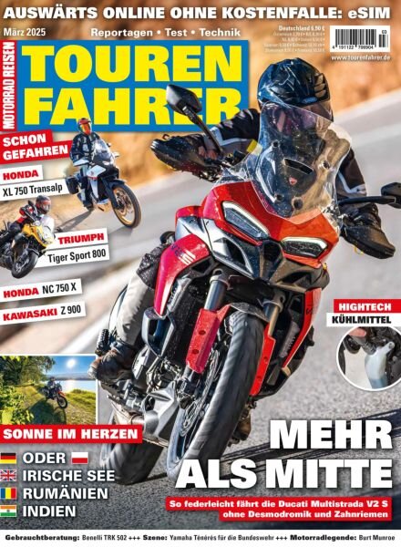 Tourenfahrer – Marz 2025 Cover