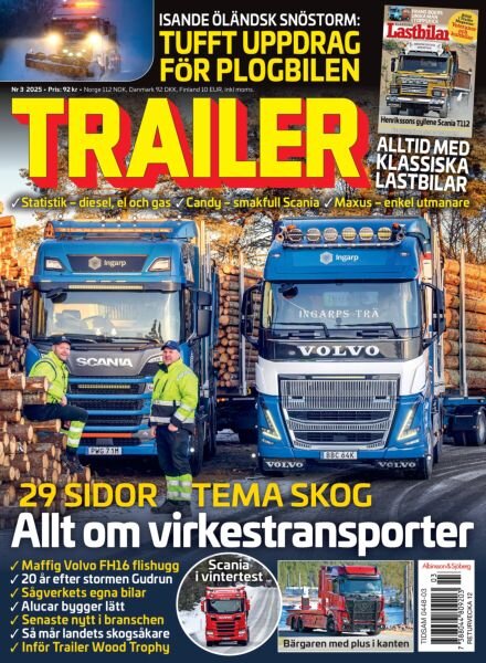 Trailer Sverige – Februari 2025 Cover
