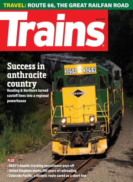 Trains – April 2025 Cover