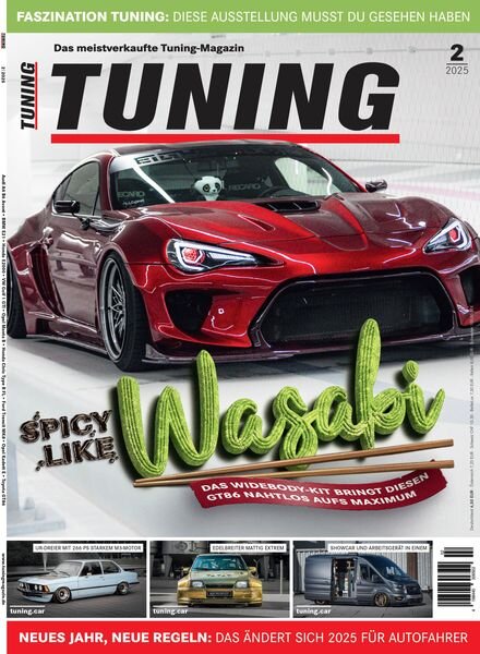 Tuning Germany – 6 Februar 2025 Cover