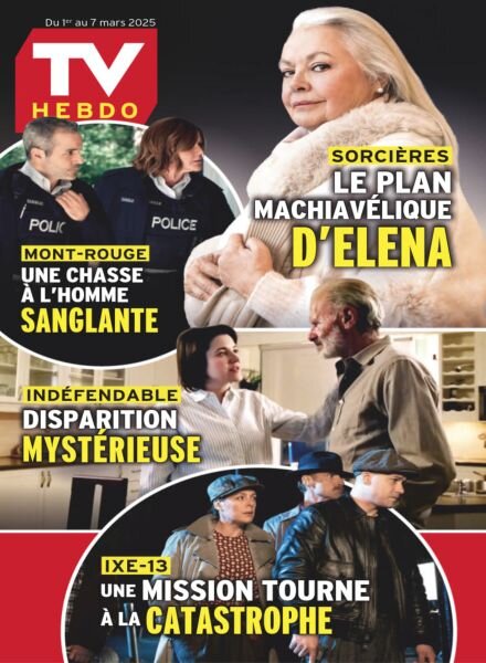 TV Hebdo – 1 Mars 2025 Cover