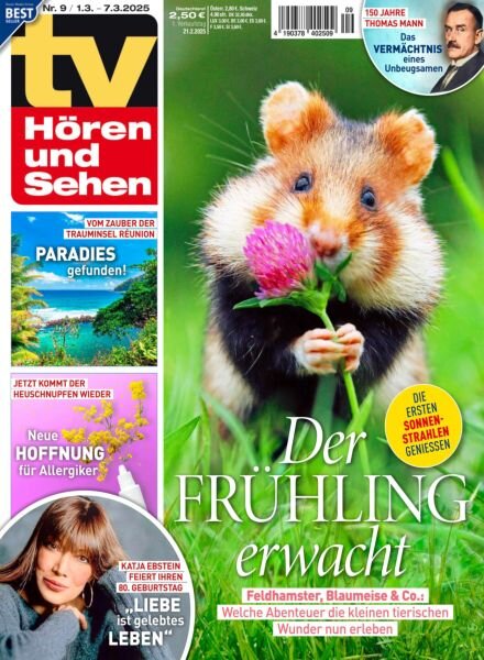 TV Horen und Sehen – 21 Februar 2025 Cover