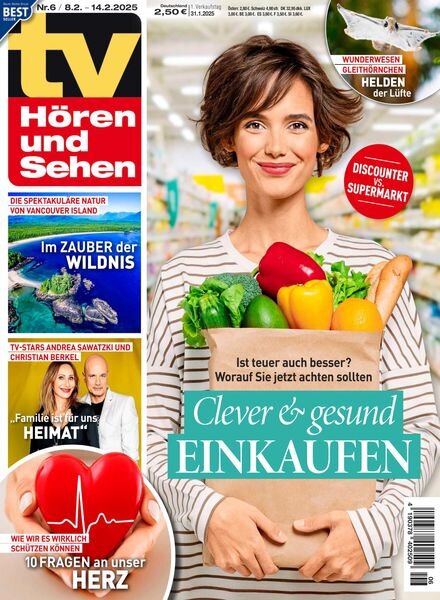 TV Horen und Sehen – 31 Januar 2025 Cover