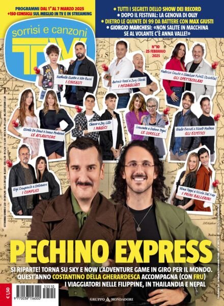 TV Sorrisi e Canzoni – 25 Febbraio 2025 Cover
