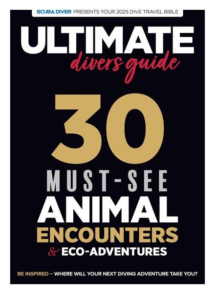 Ultimate Divers Guide – February 2025 Cover