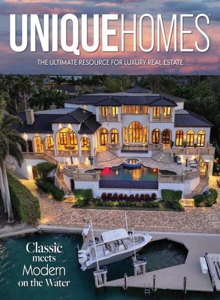 Unique Homes – Winter 2025 Cover