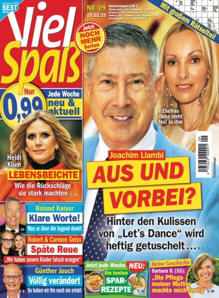 Viel Spass – 19 Februar 2025 Cover