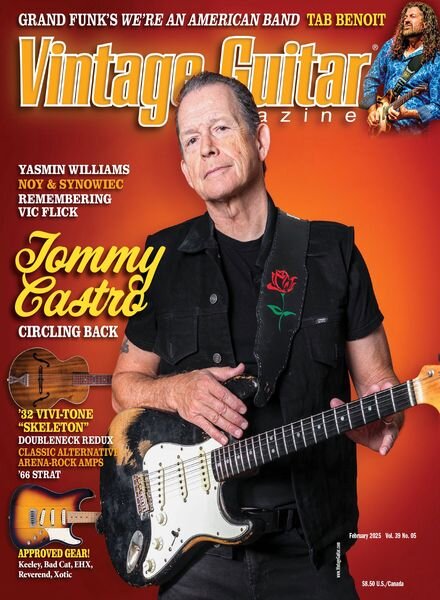Vintage Guitar – February 2025 Cover