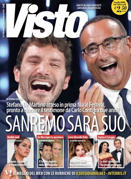 Visto – 13 Febbraio 2025 Cover