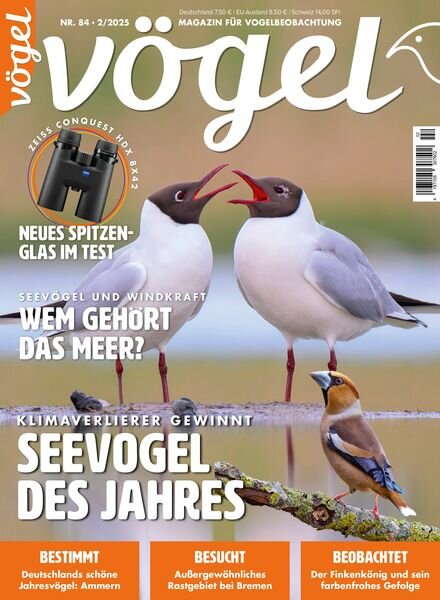 Vogel Magazin – Februar 2025 Cover