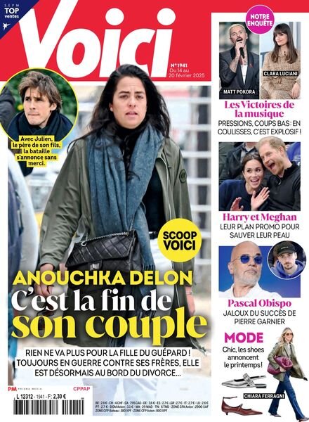 Voici – 14 Fevrier 2025 Cover