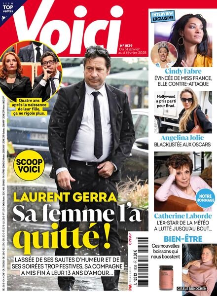 Voici – 31 Janvier 2025 Cover