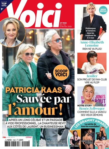 Voici – 7 Fevrier 2025 Cover