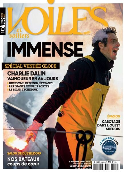 Voiles et Voiliers – Mars 2025 Cover