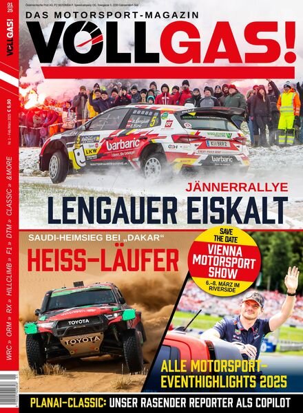 Vollgas! – Januar 2025 Cover