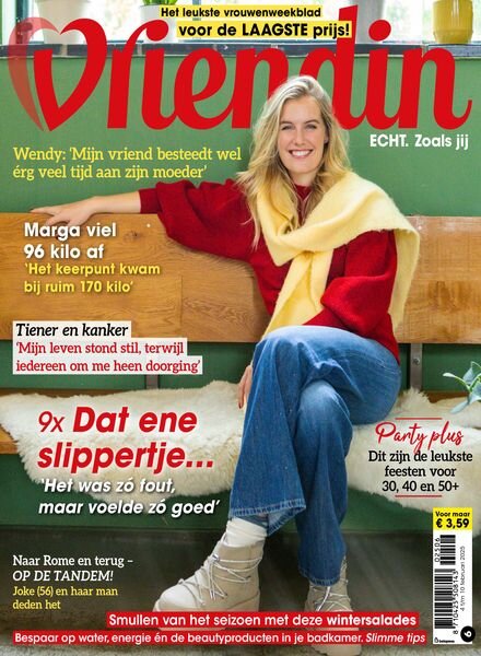 Vriendin – 4 Februari 2025 Cover