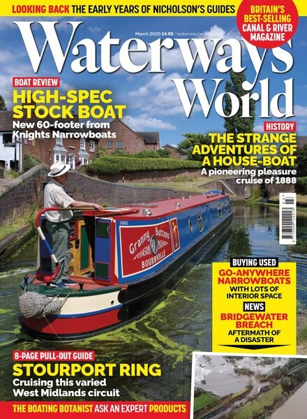 Waterways World – March 2025 Cover