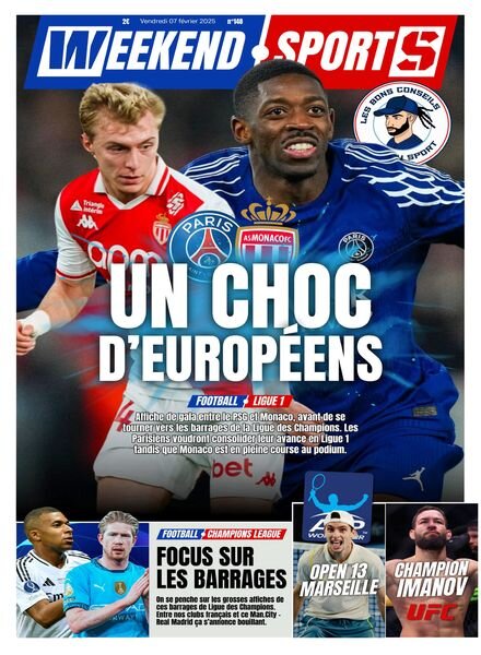 Week-end Sports – 7 Fevrier 2025 Cover