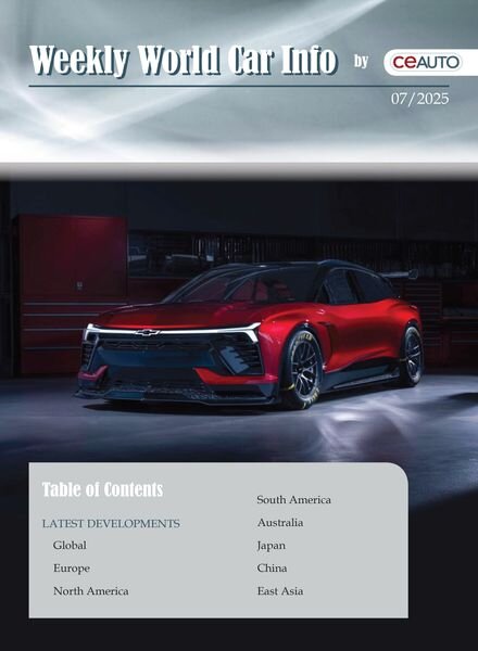 Weekly World Car Info – 15 February 2025 Cover