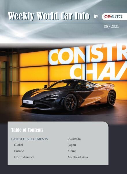 Weekly World Car Info – 22 February 2025 Cover